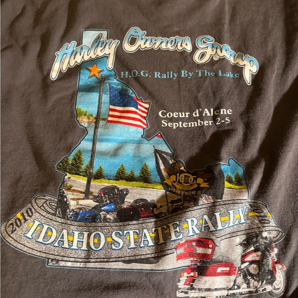 Harley Owners Group Idaho State Rally T-Shirt